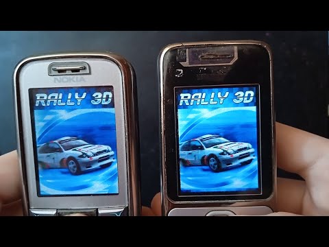 Видео: Rally 3D Мультиплеер - Nokia C2-01 и 6233