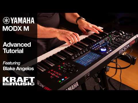 Видео: Синтезатор Yamaha MODX M — расширенное руководство с Блейком Энджелосом