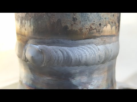 Видео: сварка на весу в аргоне ,горизонтальный стык!!корень и облицовка все нюансы