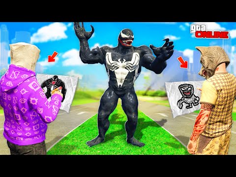 Видео: КТО ЛУЧШЕ НАРИСУЕТ ВЕНОМА, ТОТ ИМ И СТАНЕТ! БИТВА ХУДОЖНИКОВ В ГТА 5 ОНЛАЙН