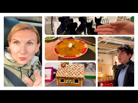 Видео: Много Новинок в Икеа 🤩 Пряничный Домик 🎄 Сколько у Нас Будет Внуков 😁 Влог 26.10.2025