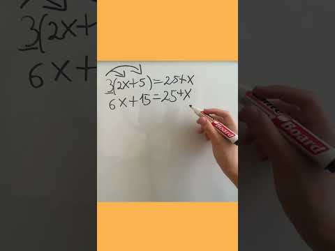 Видео: Як розкрити рівняння з дужками. Рівняння з дужками