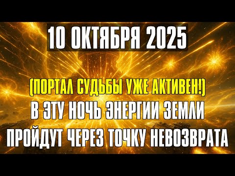 Видео: 10 ОКТЯБРЯ — ДЕНЬ, КОГДА РЕАЛЬНОСТЬ РАСЩЕПИТСЯ!
