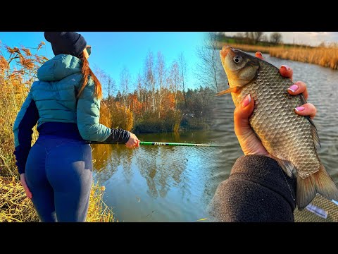 Видео: ТАКОГО НЕ ОЧІКУВАЛА! Приїхала закривати сезон і клюнув він!