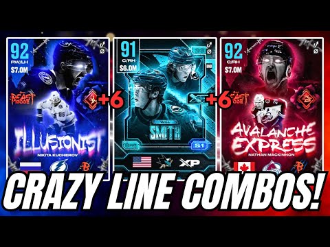 Видео: БЕЗУМНЫЕ КОМБИНАЦИИ В ЛИНЕЙНОЙ ЛИНИИ | ПОВЫШЕНИЯ ОБЩЕГО КЛАССА, ЗАРПЛАТЫ И AP В NHL 26