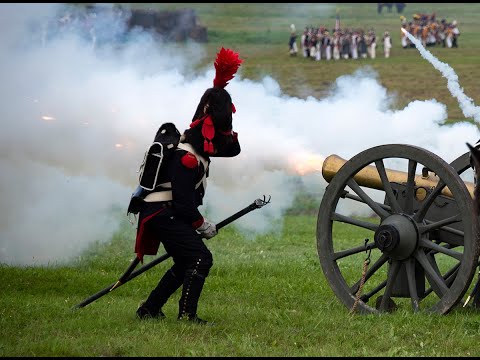 Видео: Бородинская битва. Реконструкция 2023