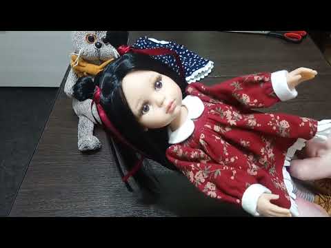 Видео: Распаковка новой одежды платья для куклы Паола Рейна Paola Reina doll outfit 27.02.2023