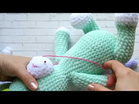 Видео: Вышивание мордочки единорожки