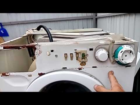 Видео: Замена подшипников стиральной машины Candy Aquamatic 8T
