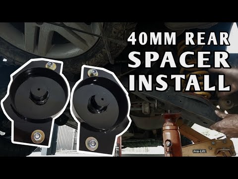 Видео: Установка задних проставок для подъема 40 мм — Territory Offroad — комплект для подъема Territory