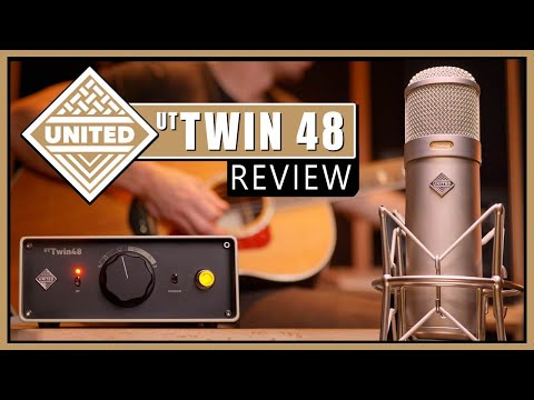 Видео: United Audio UT Twin48 – два легендарных ламповых микрофона в одном!