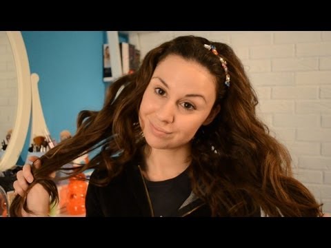 Видео: Небрежни къдрици без маша