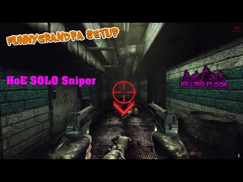 Видео: КФ АД на ЗЕМЛЕ снайпер соло Killing Floor HoE Solo Sniper KF-BioticsLab