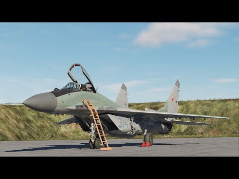 Видео: DCS World МиГ-29А 9.12 Запуск, взлёт, полетаем.