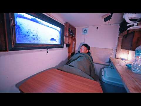 Видео: [Подборка зимних автомобильных кемпингов] Волны холода -14℃, замерзшие скольжения и отключения элек