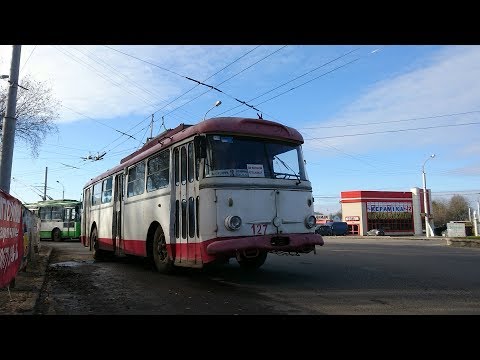 Видео: Рівне тролейбус (Škoda 9Tr) 14.-16.11.2017