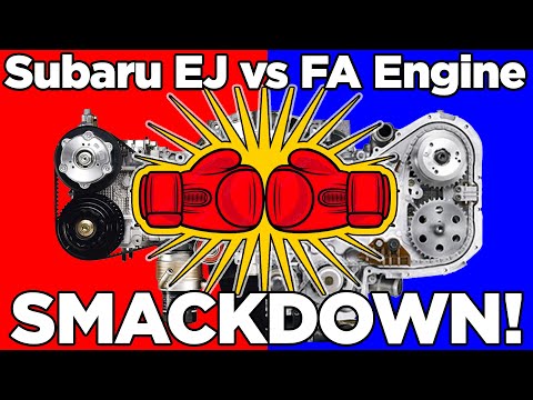 Видео: Subaru EJ против FA Engine: РАЗБОР! Какой из них лучше?