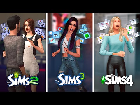 Видео: Предпочтения и Вкусы в The Sims / Сравнение 3 частей
