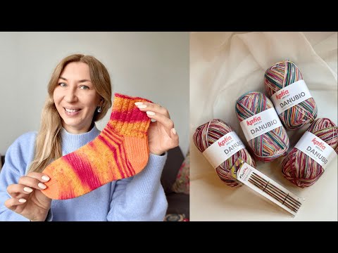 Видео: Готовые работы, процессы. Носочная пряжа от Katia. Культурные новости