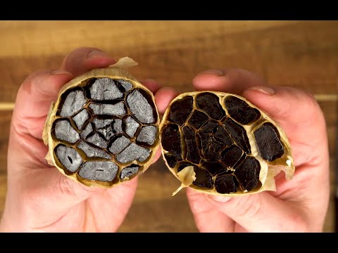 Видео: Самый простой рецепт с черным чесноком — без фольги — меньше запаха