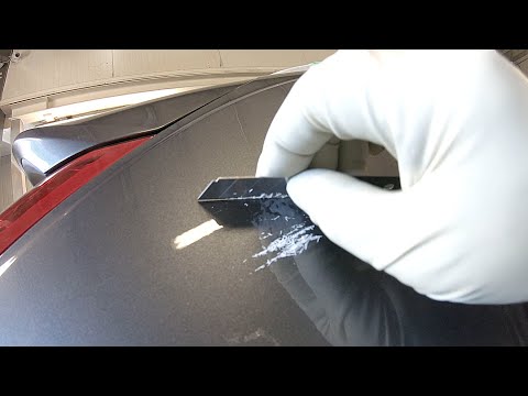 Видео: A simple method to fix a defect after painting | Простой способ исправить дефект после покраски