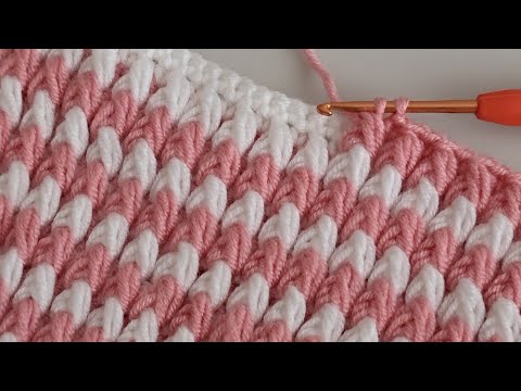 Видео: Самый простой узор вязания крючком, который я когда-либо видел! — стежок детского одеяла