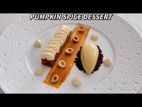 Видео: Изысканный тыквенный десерт со специями, тыквенным пирогом и тыквенным мороженым — осенний рецепт