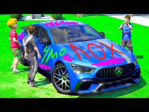 Видео: ОФФНИКИ РАСКРАСИЛИ МЕРСЕДЕС МАЖОРУ ! Mercedes GT63s  - РЕАЛЬНАЯ ЖИЗНЬ ОФФНИКА GTA 5 ⚡ ГАРВИН