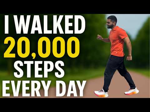 Видео: Я проходил по 20 000 шагов в день в течение 7 дней — ЭТО СРАБОТАЛО!