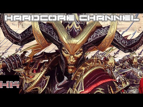 Видео: Total War Warhammer 2 - прохождение Hardcore Темные эльфы =1= Темная сторона силы