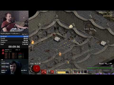 Видео: Разбор нового рекорда по Diablo 2 LoD за Сорку.