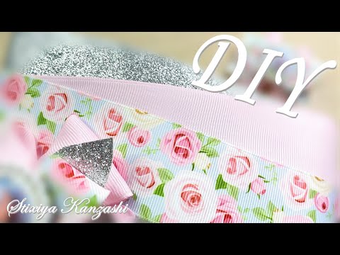 Видео: DIY / Скоро ВЕСНА / Розовая НЕЖНОСТЬ / Бантики из ЛЕНТ 4 см
