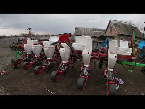 Видео: Сівалка СУ 6 встановляння контролю висіву і підготовка до сезону