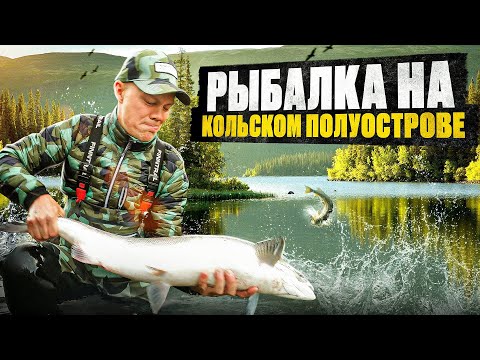 Видео: Рыбалка на Кольском полуострове в компании предпринимателей.
