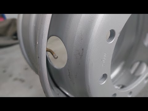 Видео: Диск 9.00×22.5 ET175 16mm. с вентелем под любой суппорт!