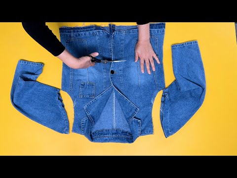 Видео: [DIY] Я создала два шедевра с помощью курток, которые никогда не ношу!