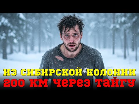 Видео: Из Сибирской Колонии На Волю: 72 часа и 200 км через тайгу!