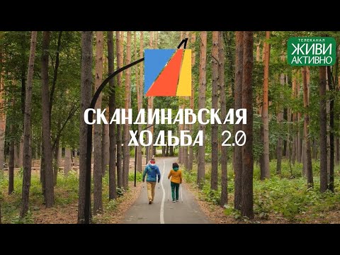 Видео: Скандинавская ходьба 2.0 с телеканалом Живи Активно. Занятие 3