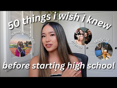 Видео: 50 вещей, которые я хотел бы знать до поступления в старшую школу | СОВЕТЫ ПЕРВОКУРСНИКАМ