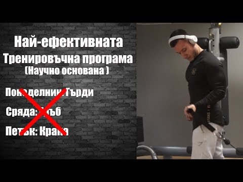 Видео: Най-Ефективната Научно Основана Програма За Мускулна Маса