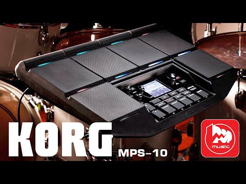 Видео: Барабанный перкуссионный пэд KORG MPS-10 || Пэд, сэмплер и лупер