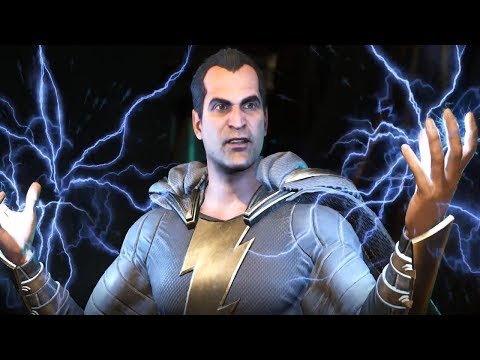 Видео: ЧЁРНЫЙ АДАМ ПРОТИВ ФЛЭША | Injustice 2