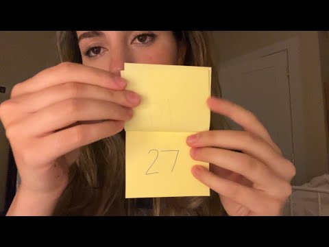 Видео: asmr-тест на память (lofi)🍎