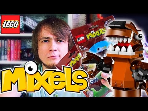 Видео: Fang Gang - Обзор LEGO Mixels (Pixel_Devil)