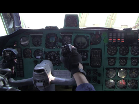 Видео: Старая Русса, посадка на ВПП01