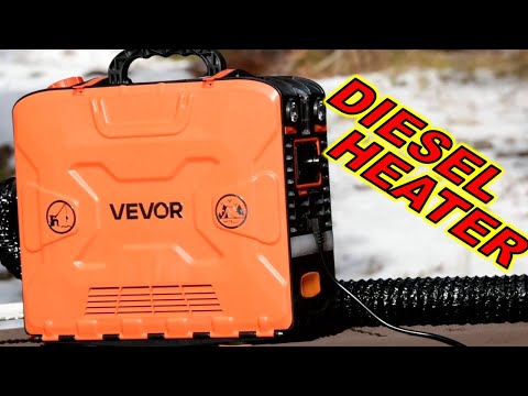 Видео: НОВИНКА! Дизельный обогреватель VEVOR с компасом и ближним/дальним светом
