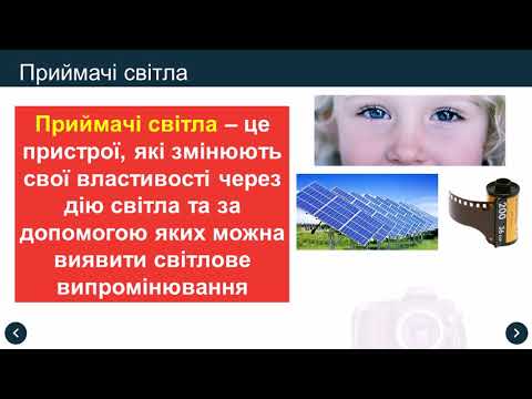 Видео: Світлові явища. Джерела та приймачі світла
