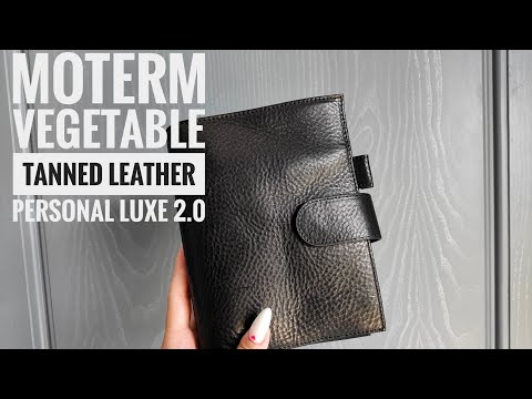 Видео: ШОК РАСПАКОВКА MOTERM📓 Кожа растительного дубления / vegetable tanned leather. Как менять кольца ?