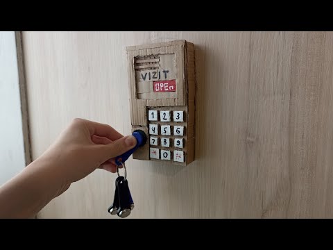 Видео: 📟Домофон VIZIT - SM 101T Из картона! (обзор)