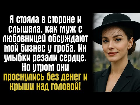 Видео: Я стояла в стороне и слышала, как муж с любовницей обсуждают мой бизнес у гроба… Их улыбки...